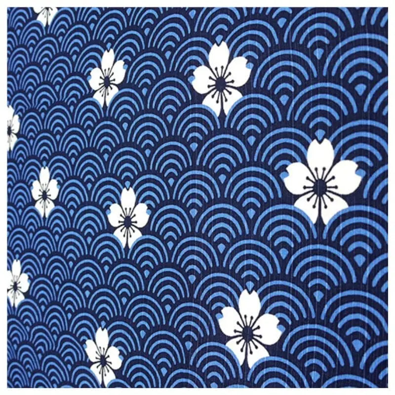 Furoshiki giapponese motivo Seigaiha - 70x70 cm - 70cm x 70cm