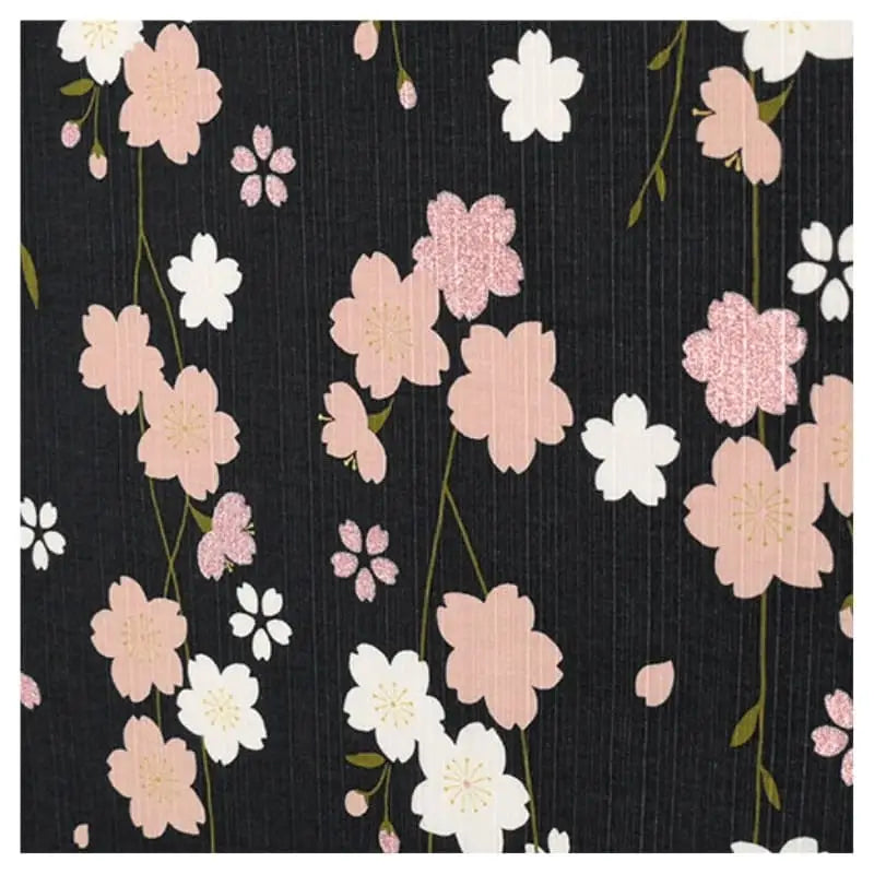 Furoshiki giapponese Sakura by Night - 90x90 cm - 90cm x 90cm