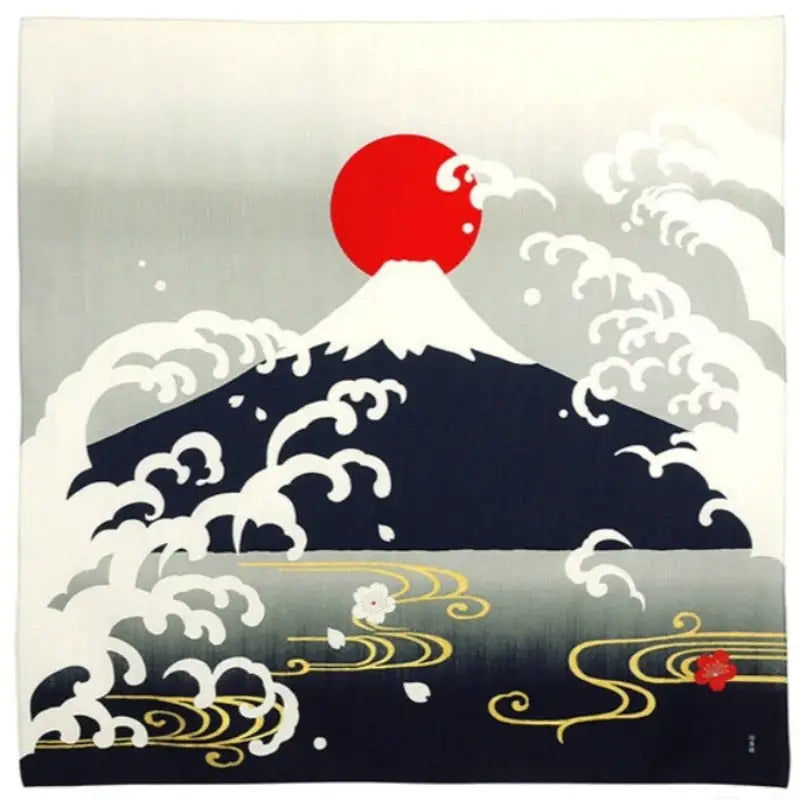 Furoshiki Hinode giapponese - 90 cm x 90 cm