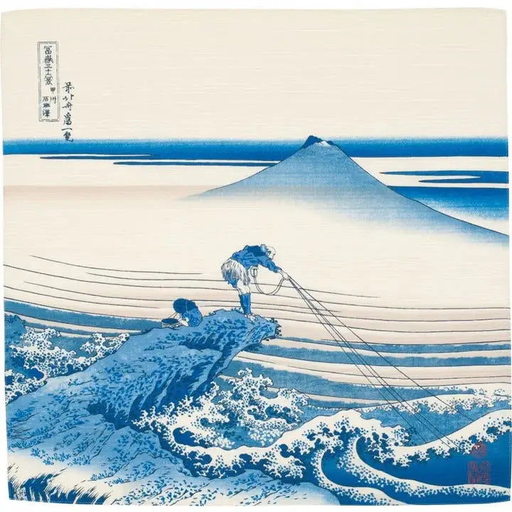 Furoshiki Monte Fuji Blu