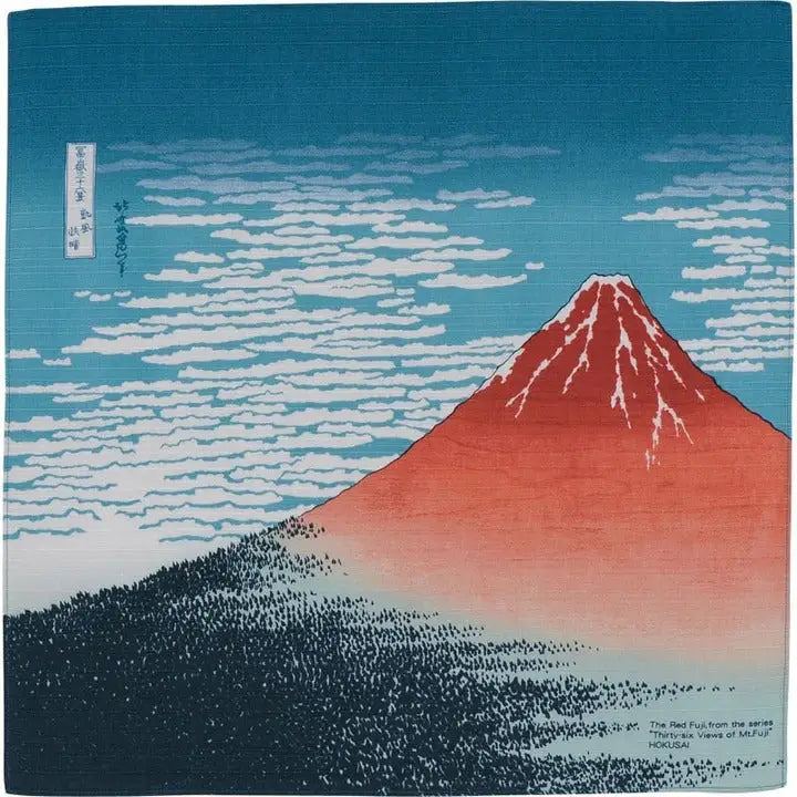 Furoshiki Monte Fuji Rosso