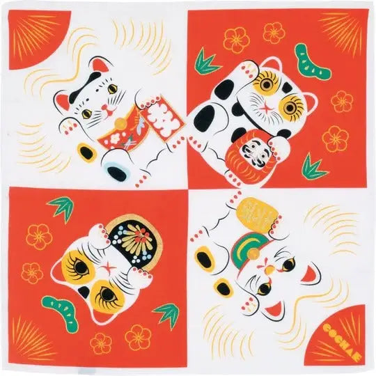 Gatto Furoshiki Maneki Neko