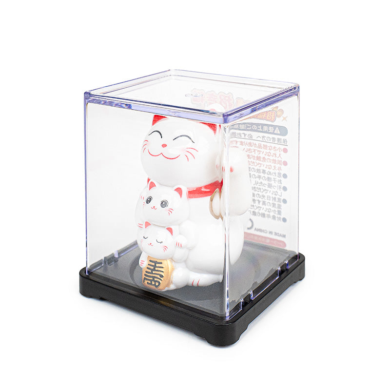 Gatto Maneki Neko Solare Articolato - Famiglia