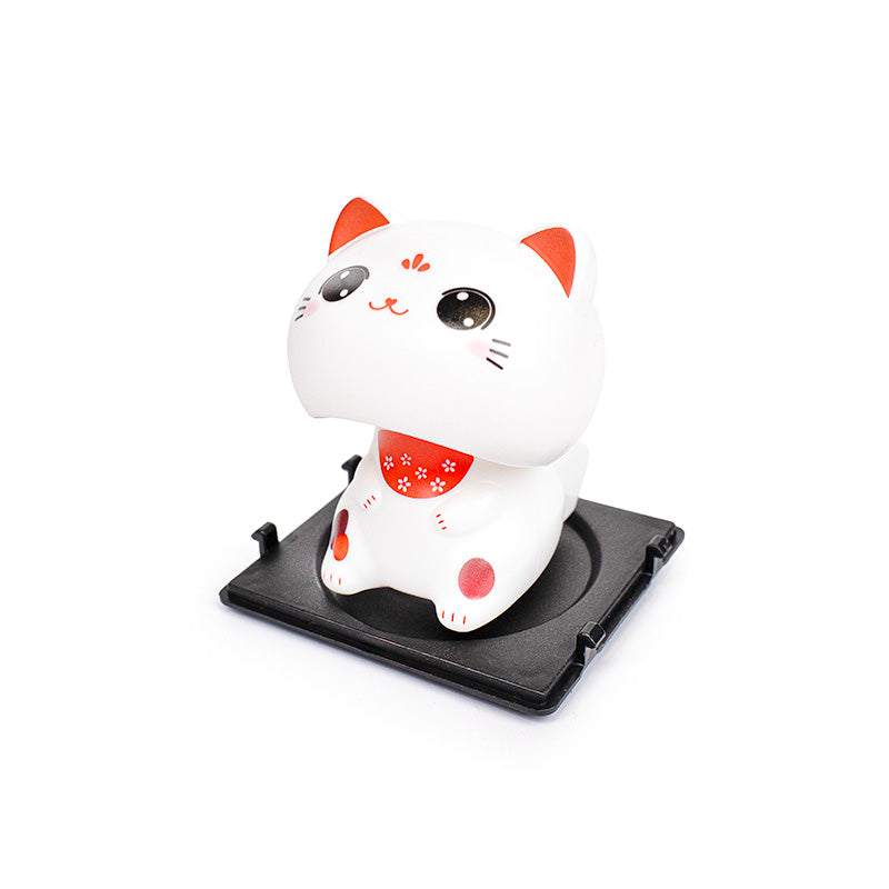 Gatto Portafortuna Solare Articolato - Kawaii