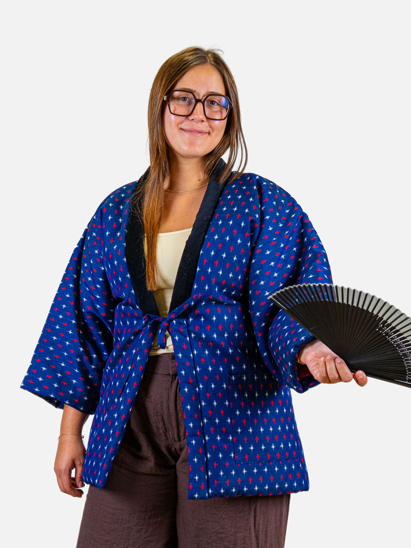 Giacca Hanten da Donna – Kasuri Blu ML