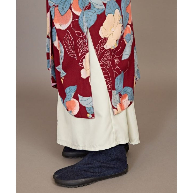 Giacca kimono floreale da donna