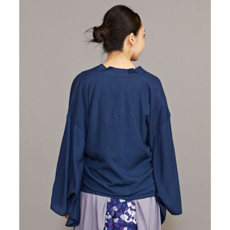 Giacca kimono fluida da donna