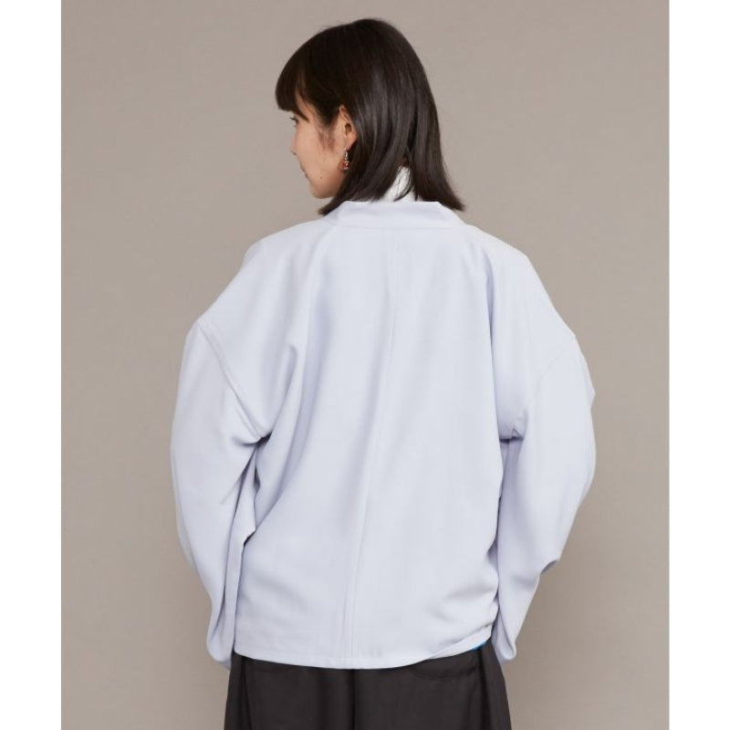 Giacca kimono grigia da donna