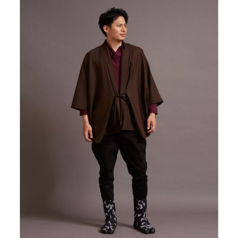 Giacca Kimono marrone da uomo