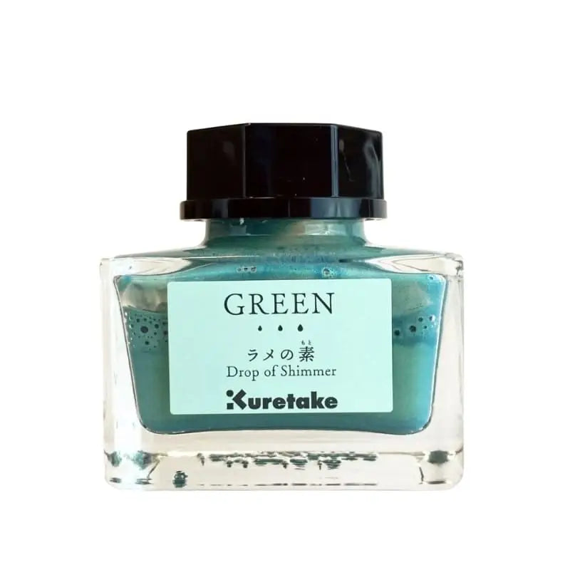 Goccia di inchiostro Shimmer di Kuretake - Verde