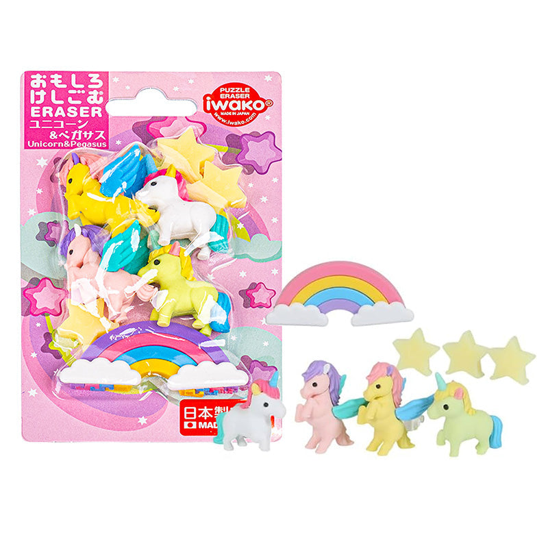 Gomma da cancellare Iwako Japanese Unicorn & Pegasus