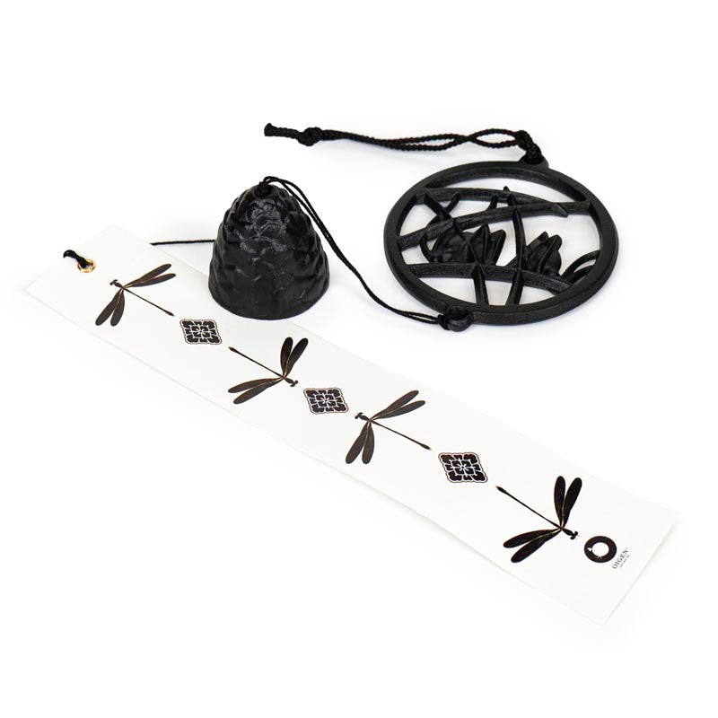 Grande Campana a Vento Giapponese – Suzumushi & Libellule