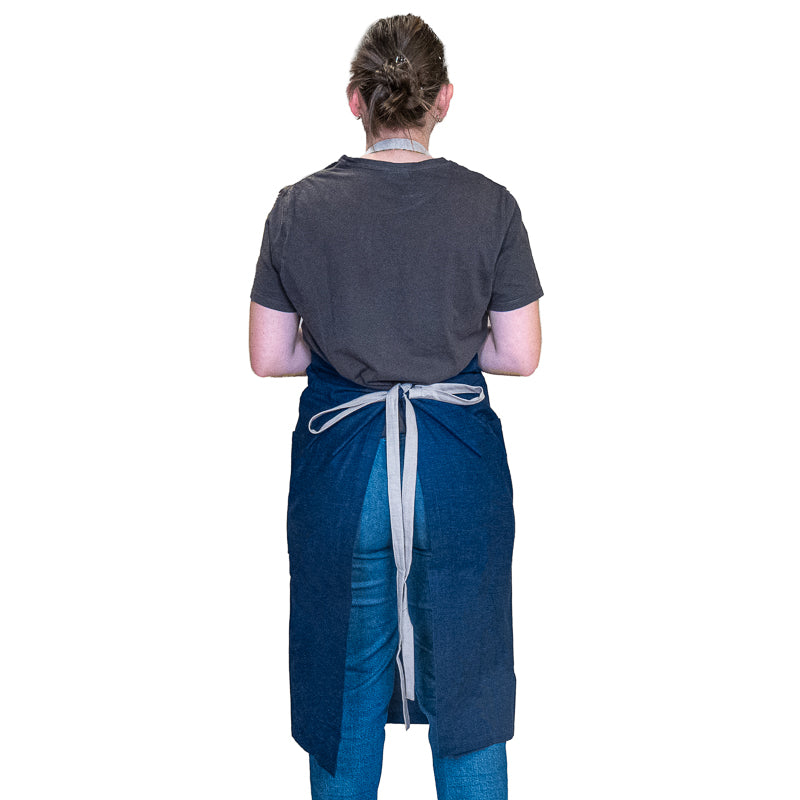 Grembiule da Cucina Giapponese - Blu