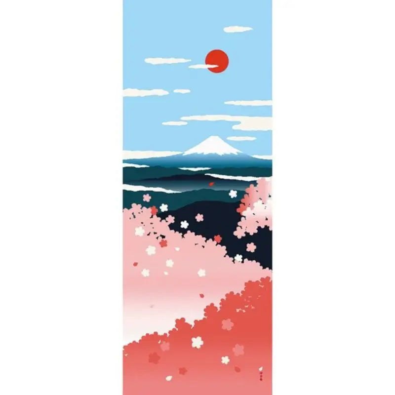 Hanami giapponese Tenugui