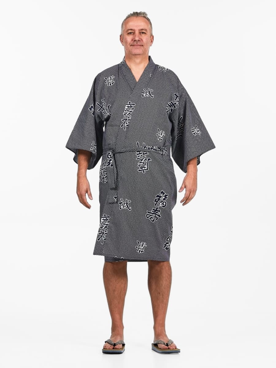 Happi Kimono Da Uomo Yorokobi - Taglia unica