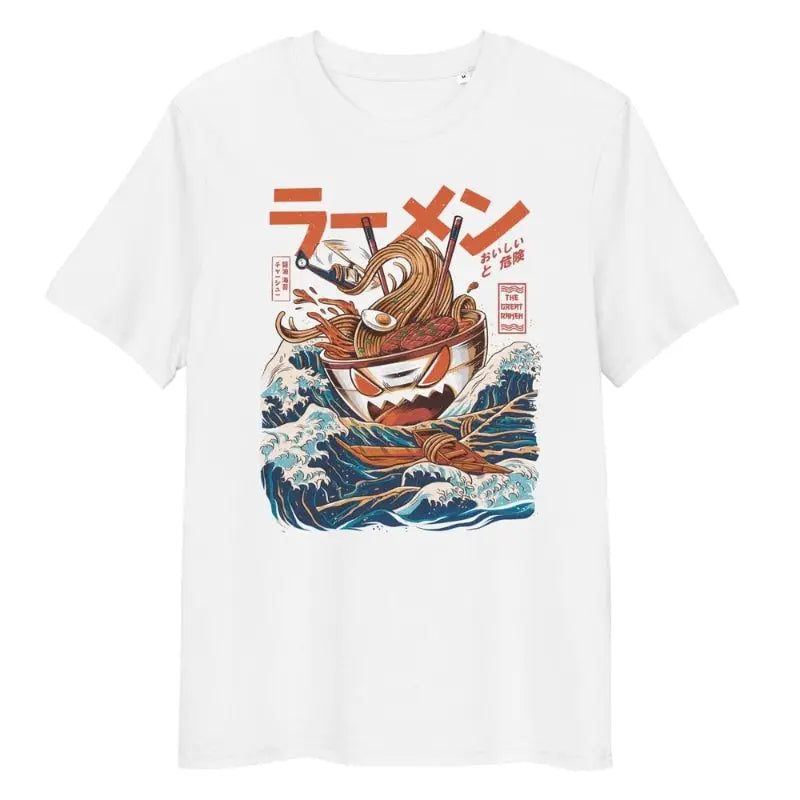 Maglietta giapponese "Il grande ramen di Kanagawa" - S