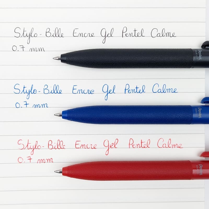Inchiostro a sfera Gel Pentel Calm 0,7 mm