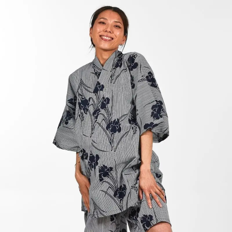 Iris donna giapponese Jinbei