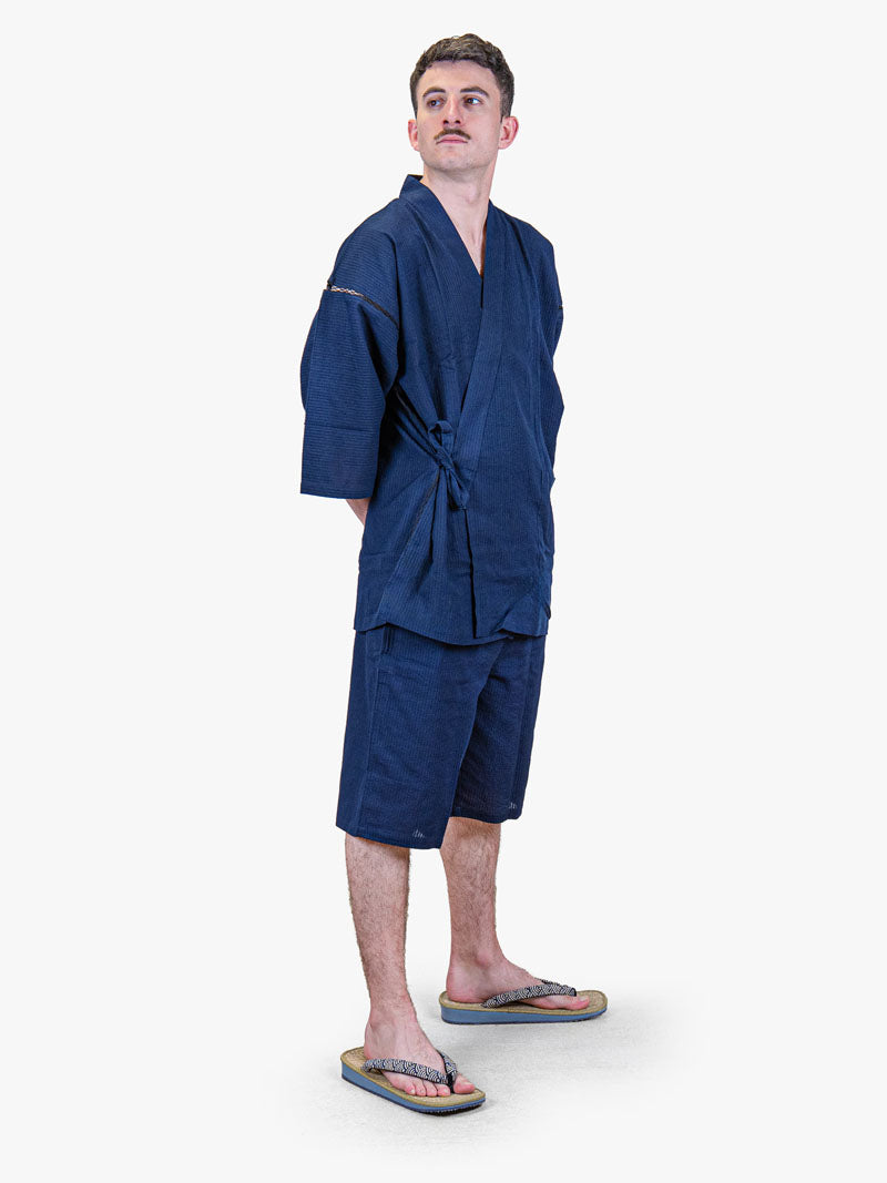 Jinbei Giapponese da Uomo – Blu Navy