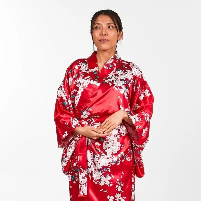 Kimono giapponese da donna Cherry Blossom - Taglia unica