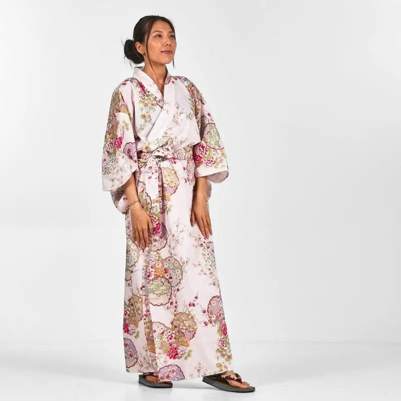 Kimono giapponese Maru Mon da donna - Taglia unica