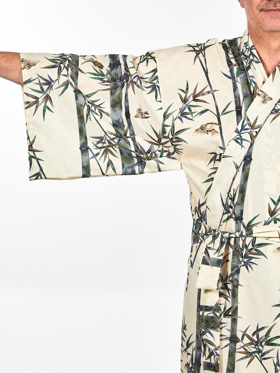 Kimono Giapponese Da Uomo - Bambù - Taglia unica