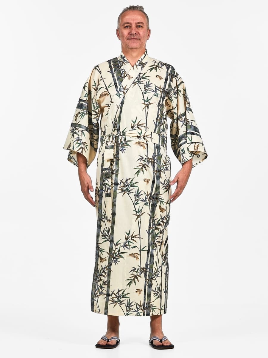 Kimono Giapponese Da Uomo - Bambù - Taglia unica