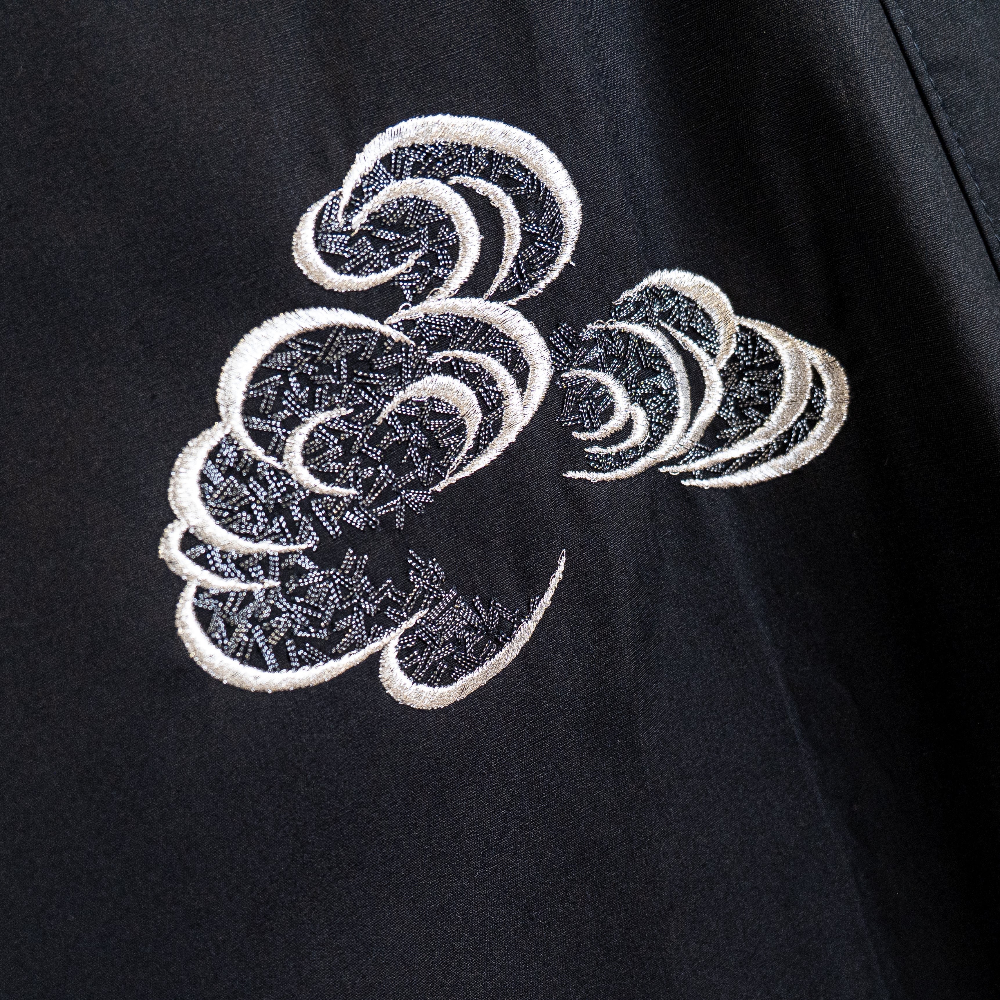 Kimono Happi da Uomo Oversize – Drago Ricamato