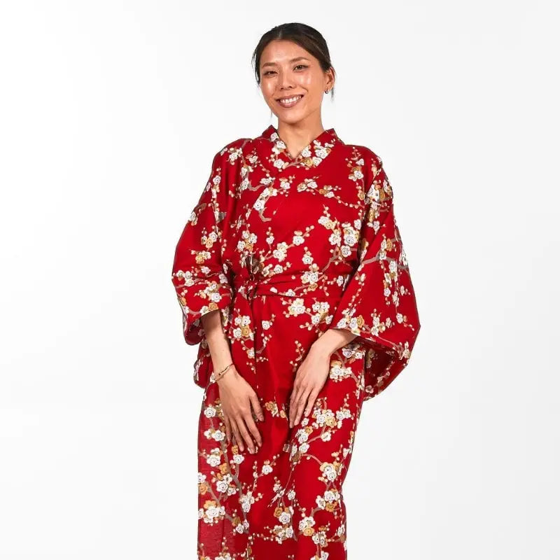 Kimono Shiraume Yukata da donna