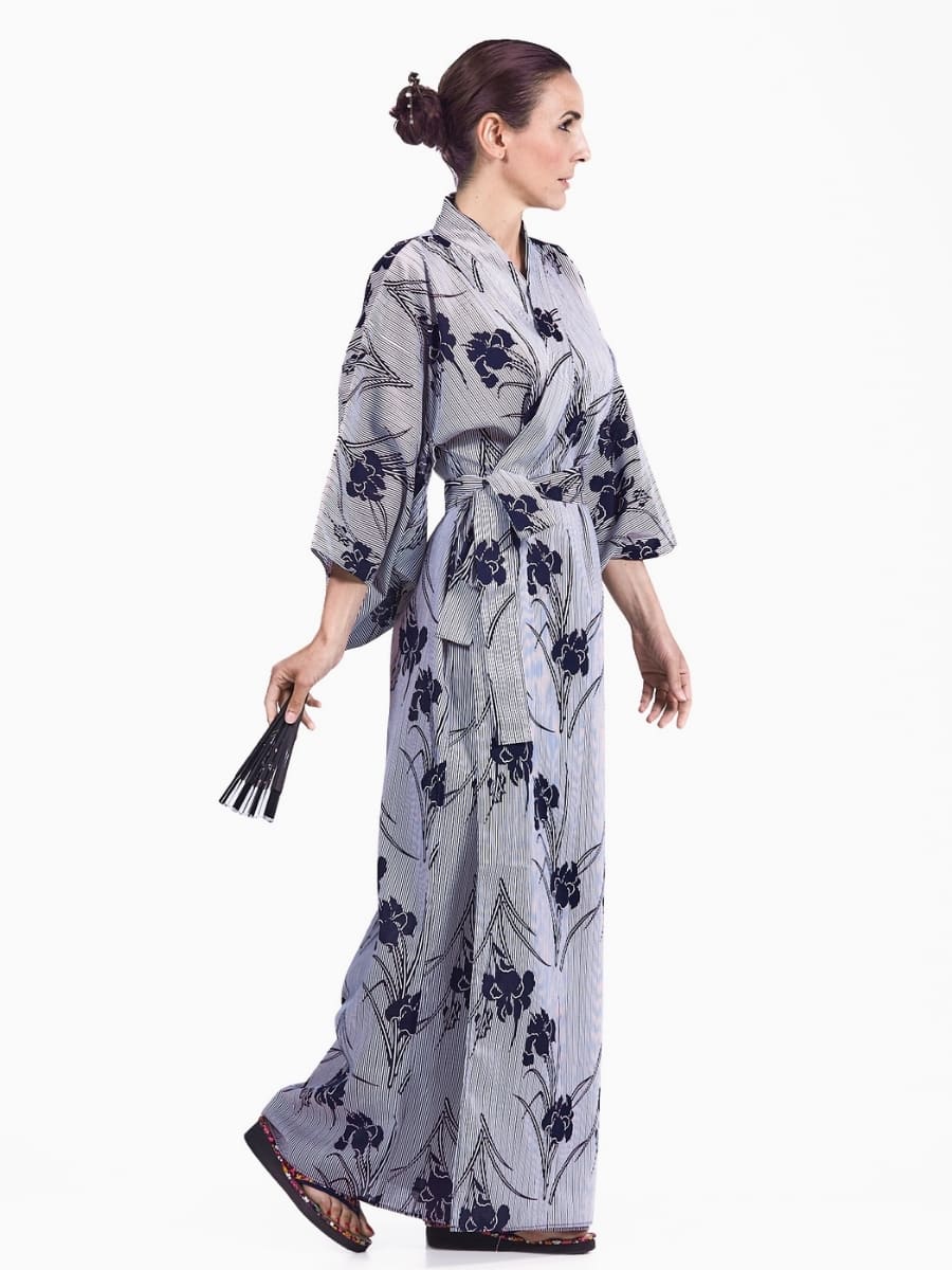 Kimono Yukata da donna Iris