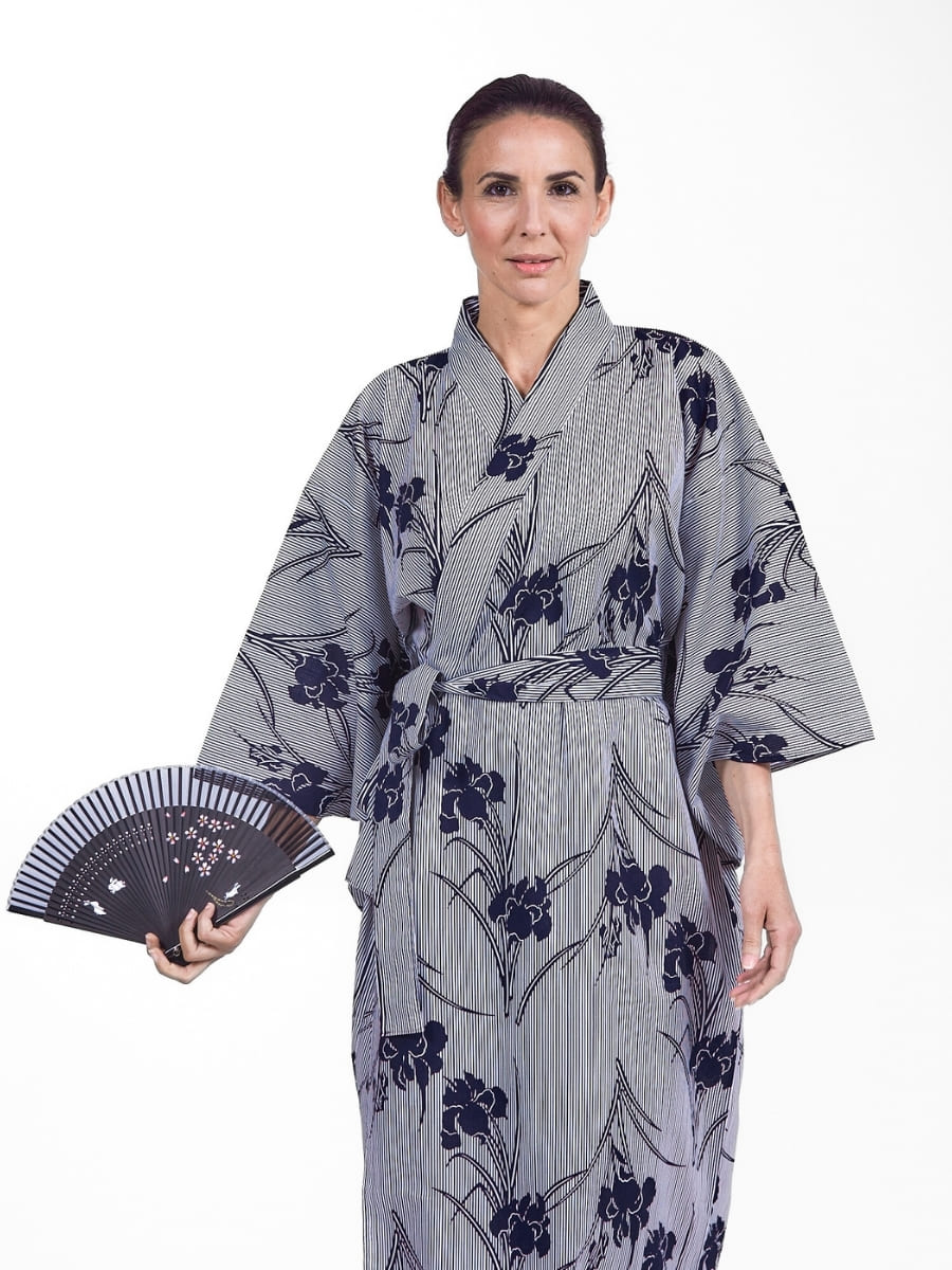 Kimono Yukata da donna Iris