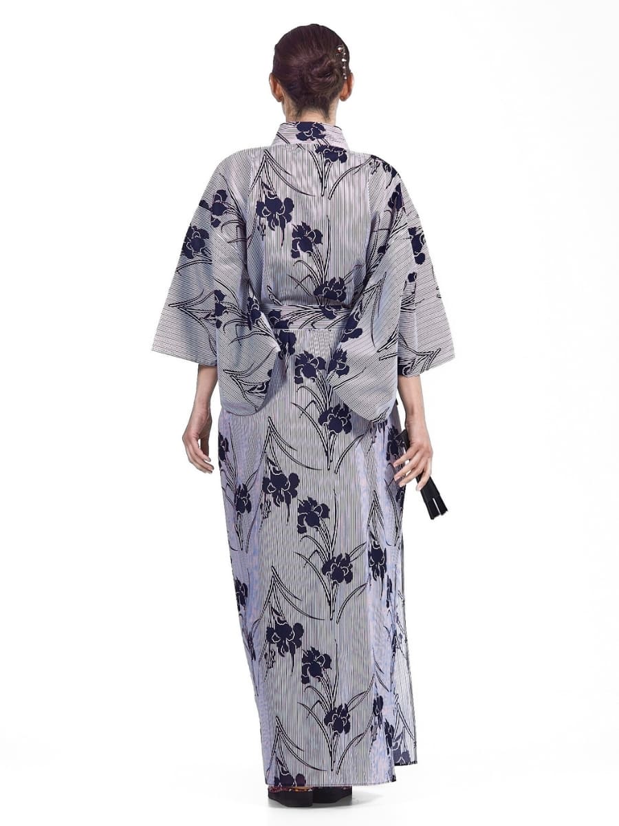 Kimono Yukata da donna Iris