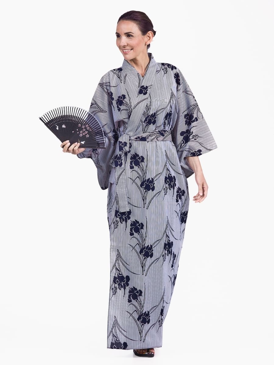 Kimono Yukata da donna Iris