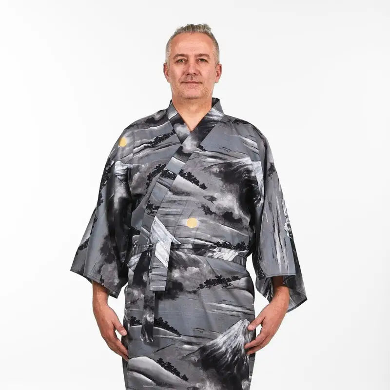 Kimono Yukata da uomo Monte Fuji