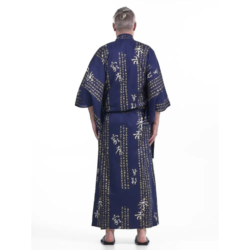 Kimono Kanji Yukata da uomo