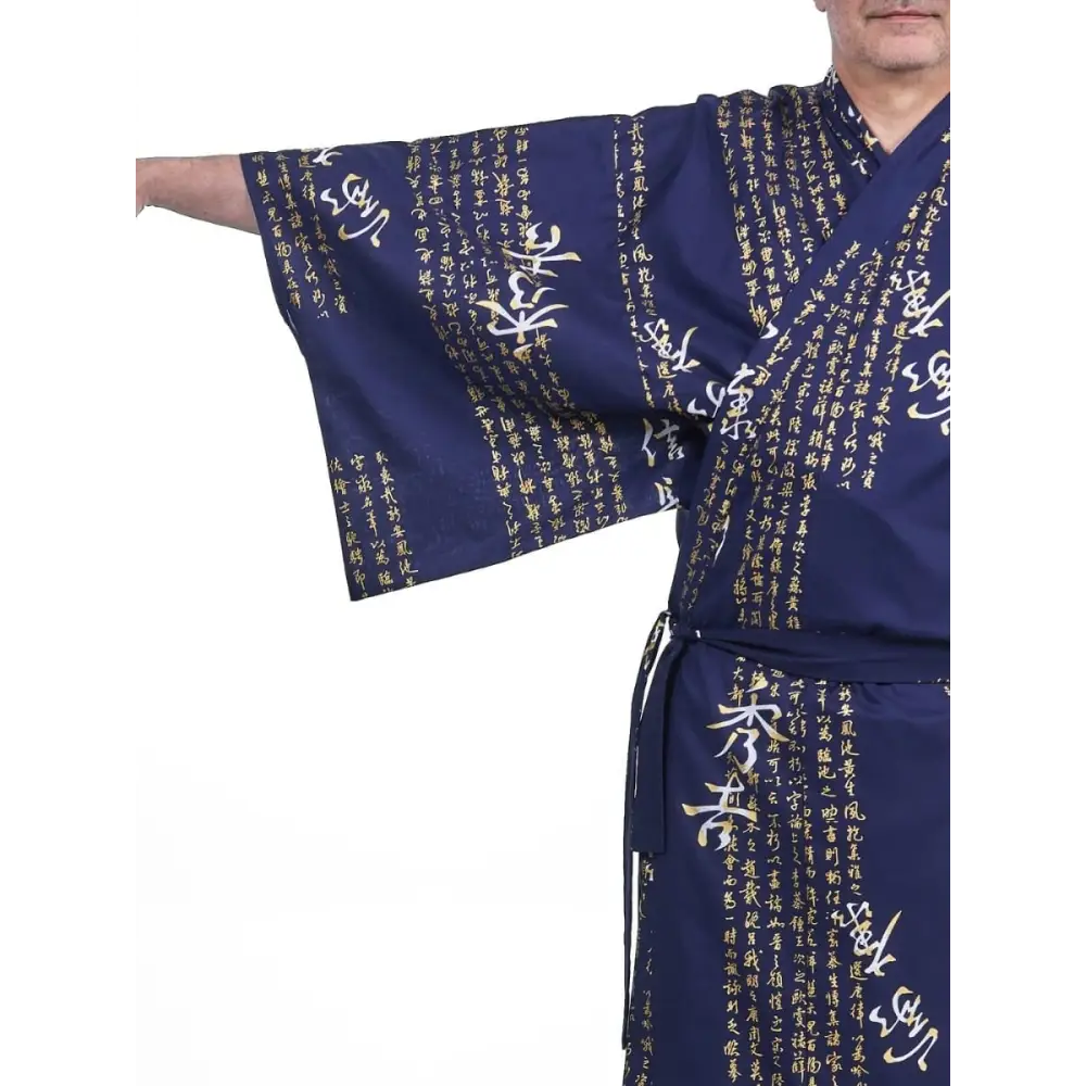 Kimono Kanji Yukata da uomo