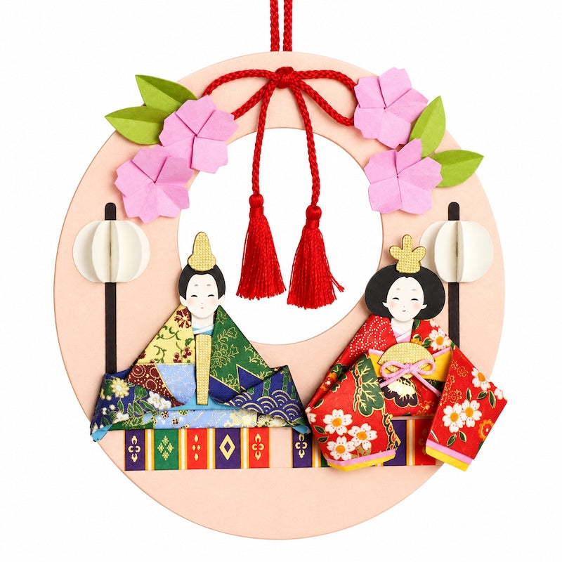 Kit Creativo Giapponese per Decorazione da Appendere - Hina Matsuri