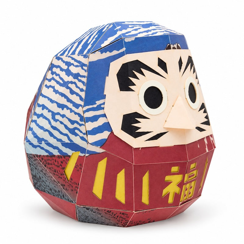 Kit Modellino Giapponese in Carta - Daruma