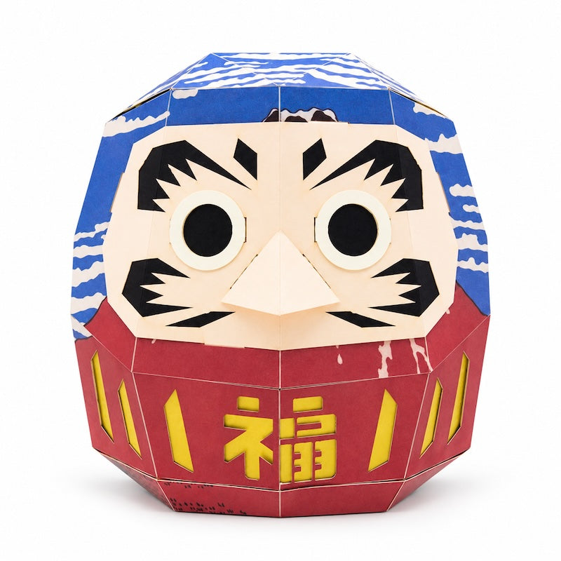 Kit Modellino Giapponese in Carta - Daruma