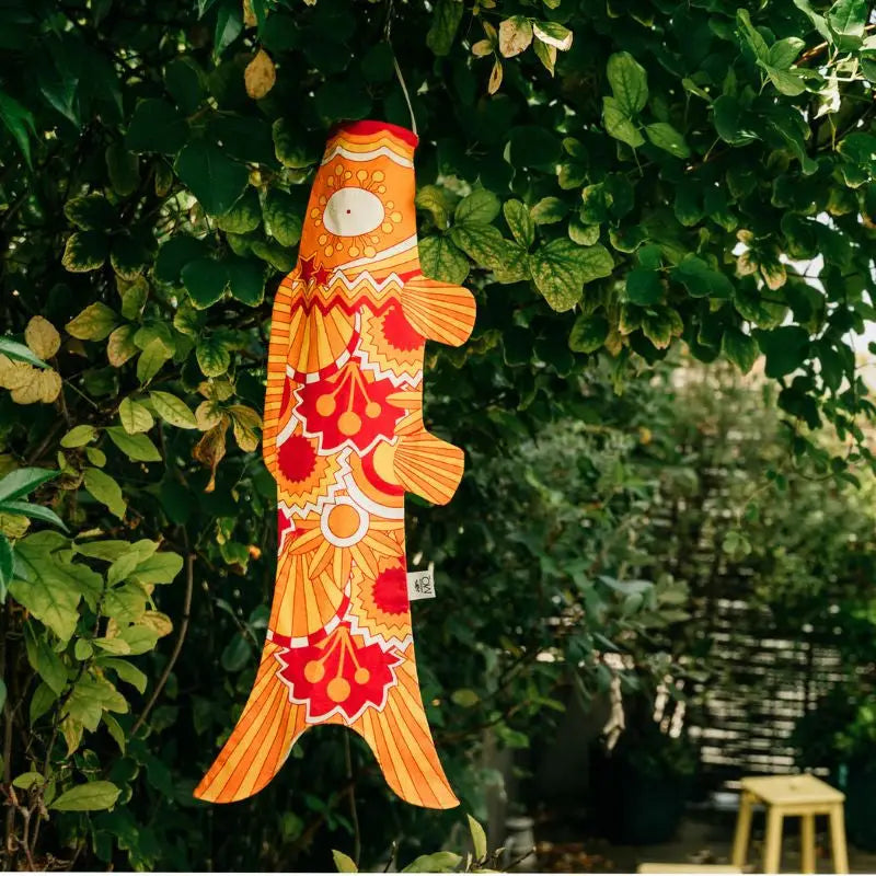 Koinobori Arancione Retrò (S)