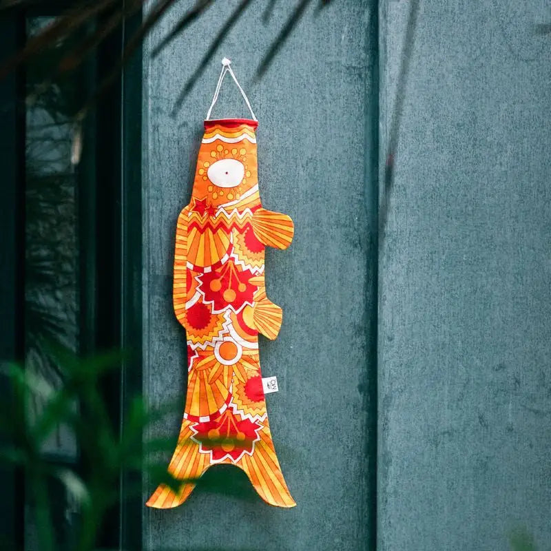 Koinobori Arancione Retrò (S)