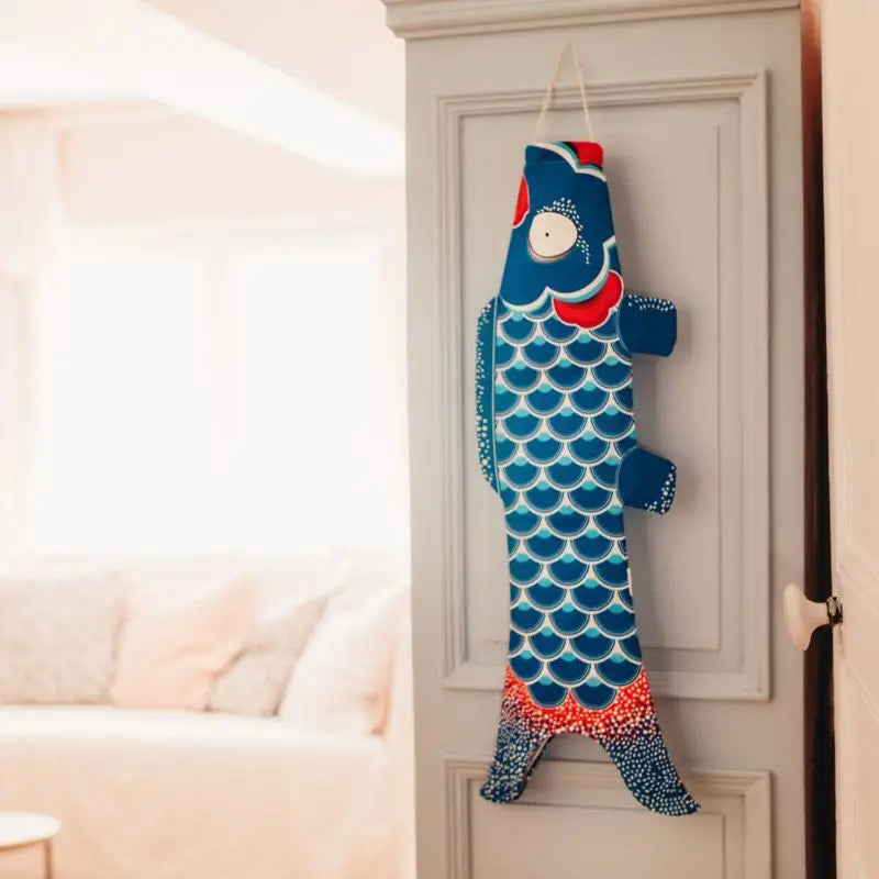 Koinobori Blu tradizionale (S)