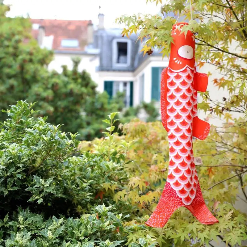 Koinobori Rosso tradizionale (S)