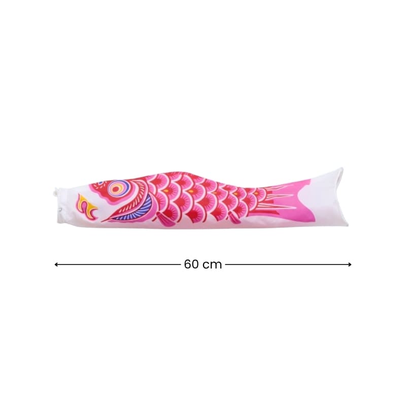 Koinobori Tradizionale Giapponese Rosa - 60 cm