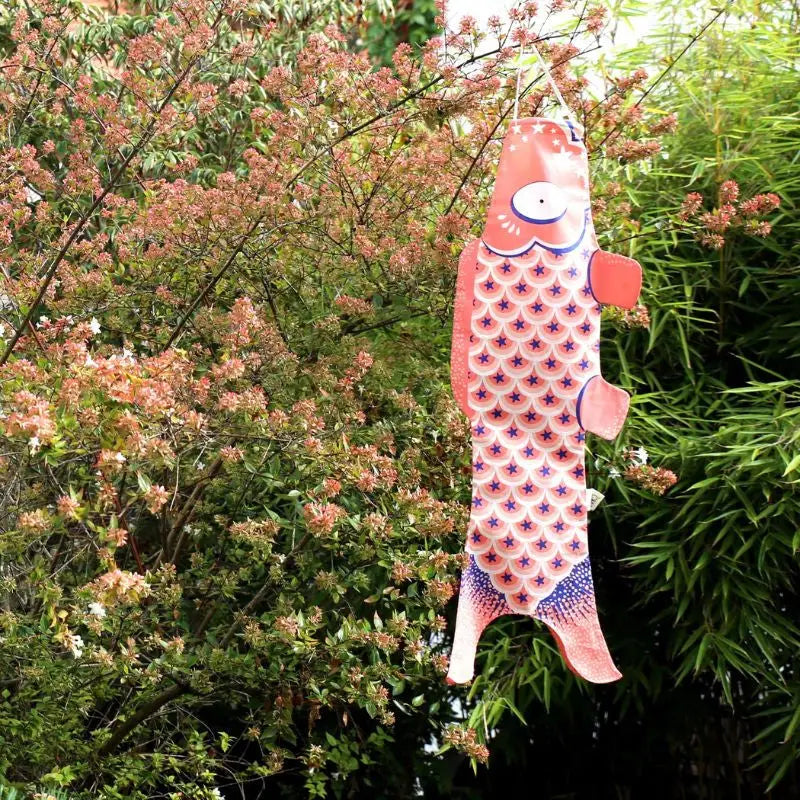 Koinobori tradizionale rosa (S)