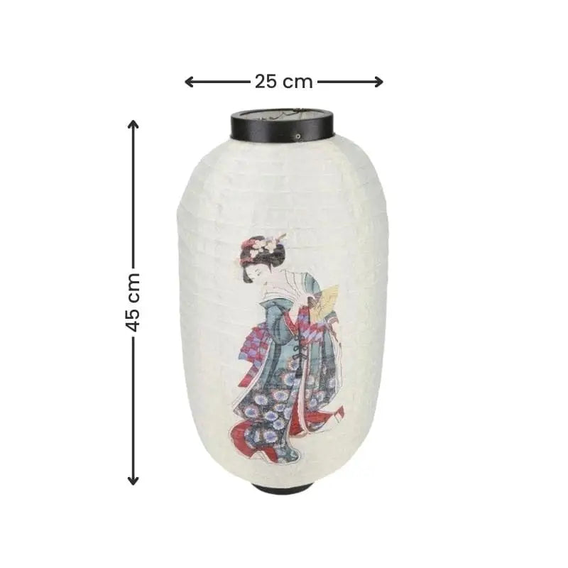 Lanterna geisha giapponese - 45 cm