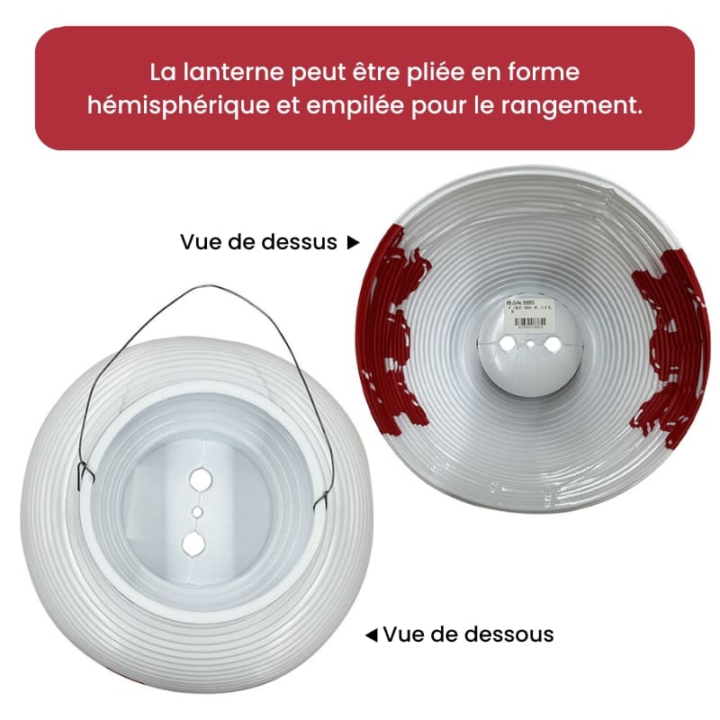 Lanterna giapponese del Festival Blanche