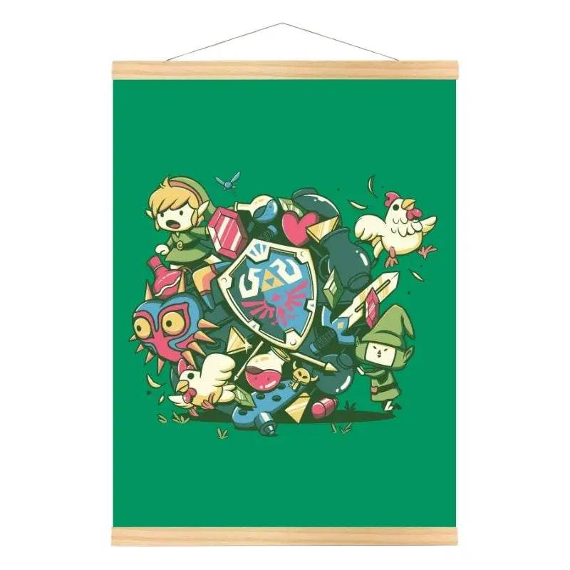 Poster epico leggendario giapponese - A3