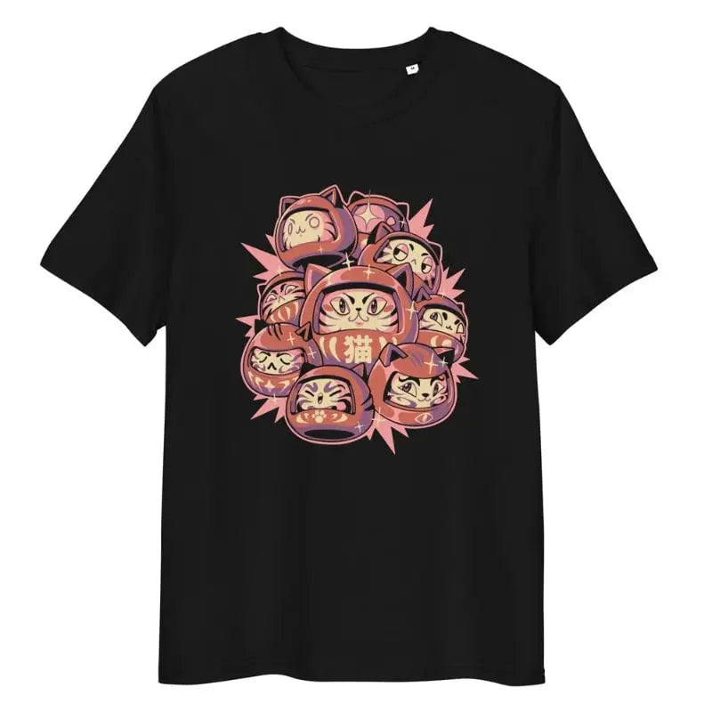 Maglietta giapponese Daruma Cat - S