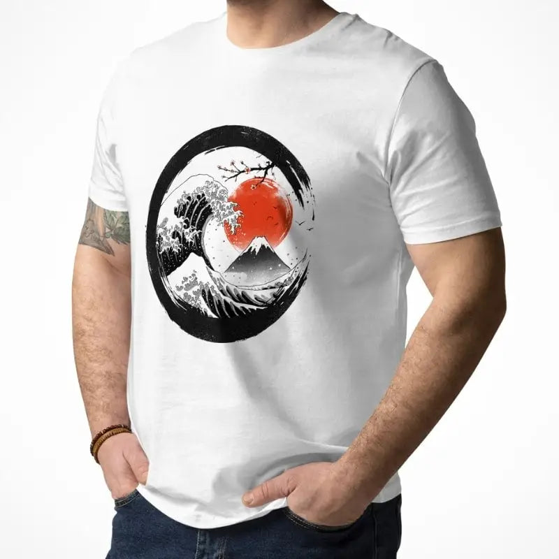 Maglietta giapponese Enso Kanagawa